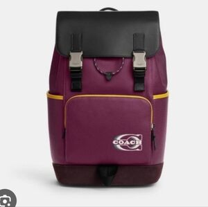 COACH Colourlock Track Leather Backpack